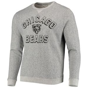 SPRING SALE |Junk Food Chicago Bears Sweatshirt Gray NFL Graphic Pullover Size S